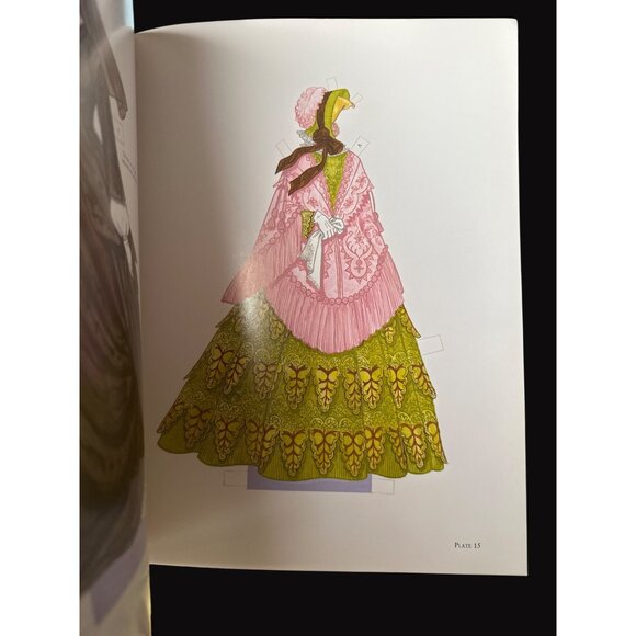Fashions Of The Old South Paper Dolls In Full Color By Tom Tierney UNCUT - Picture 3 of 7